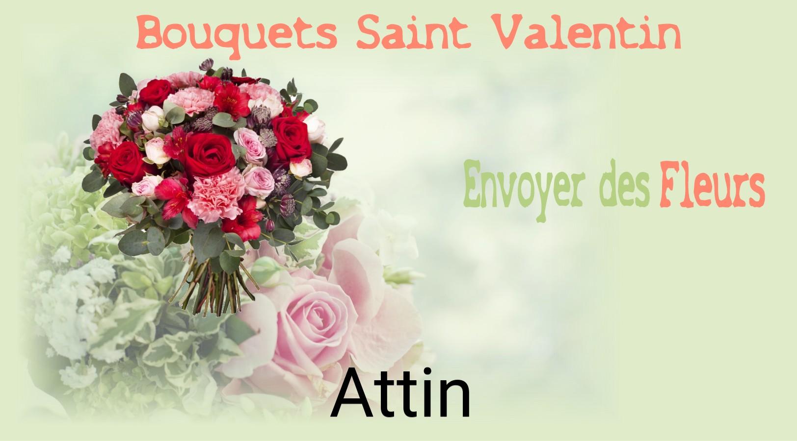 Roses de Saint-Valentin livrées à Attin